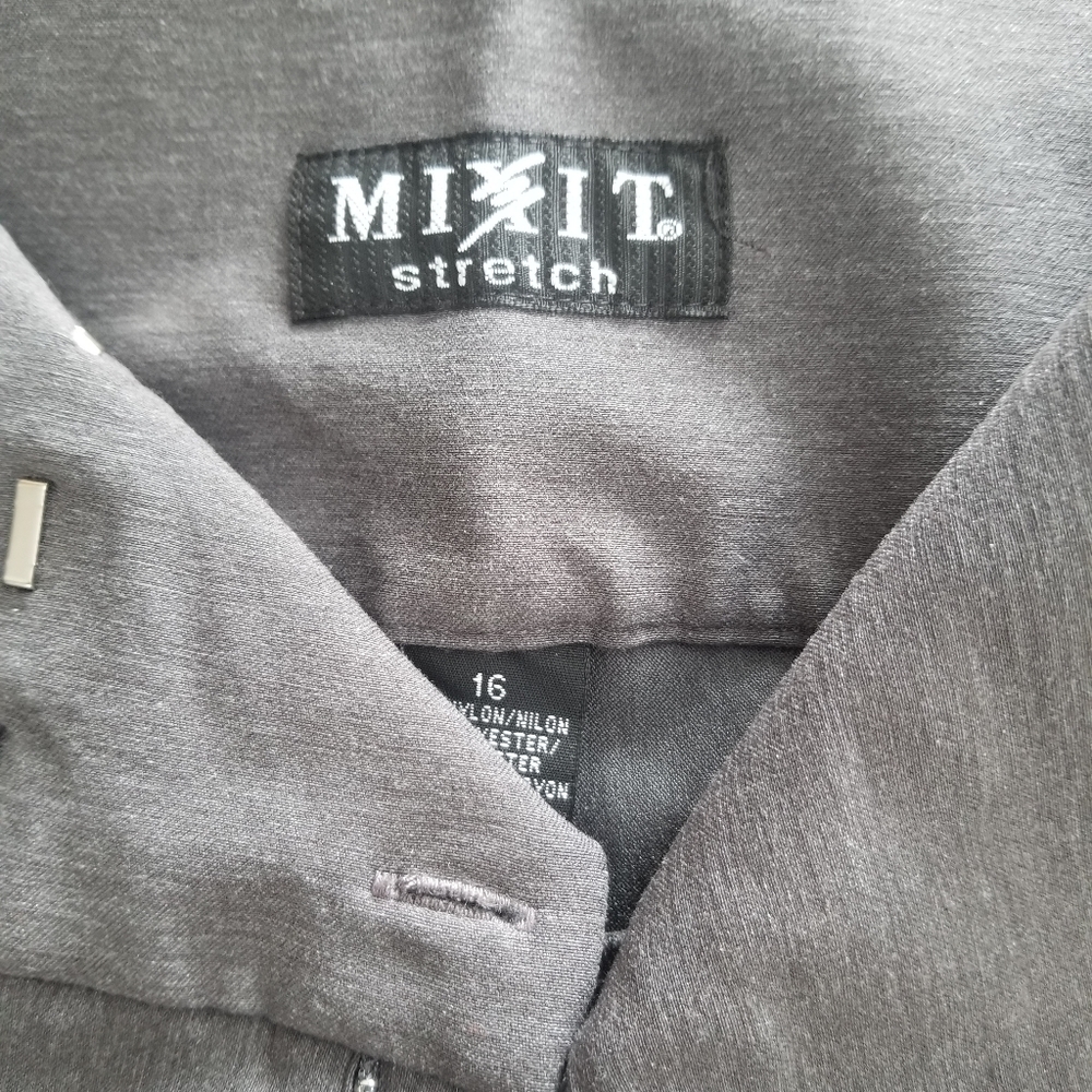Ladies Gray Slacks - Picture 2 of 4